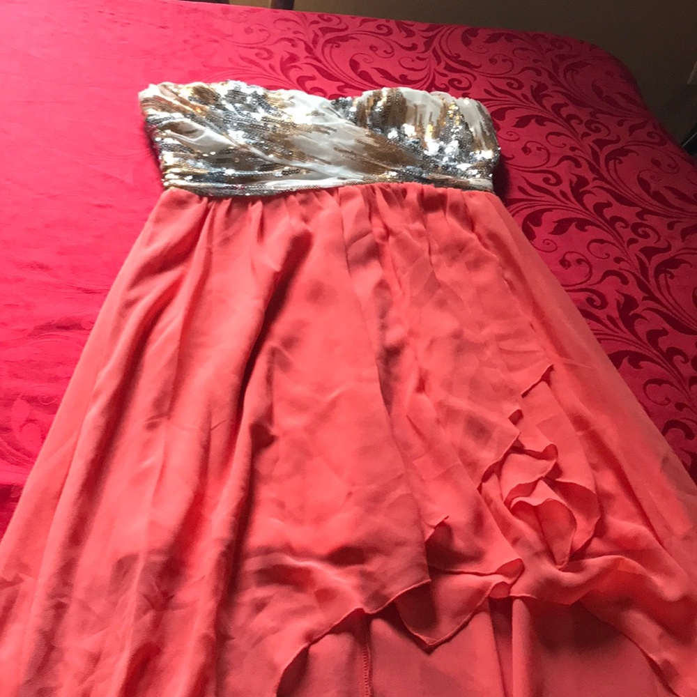 Orange dress